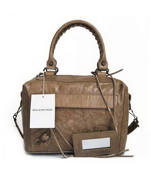 2010 Balenciaga Handbag_Silver Grigio